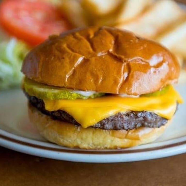 Indulge in Our Cheeseburger