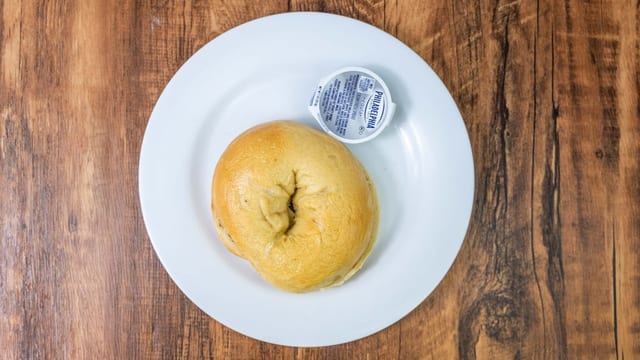 Bagel and Cream Cheese.