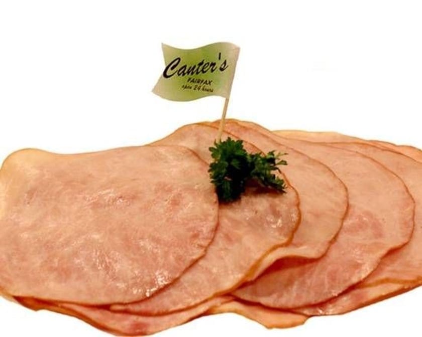 Cold Sliced Baked Ham.