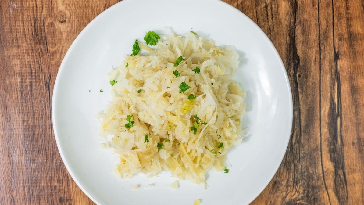 Sauerkraut.