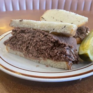 Hot Brisket of Beef Sandwich