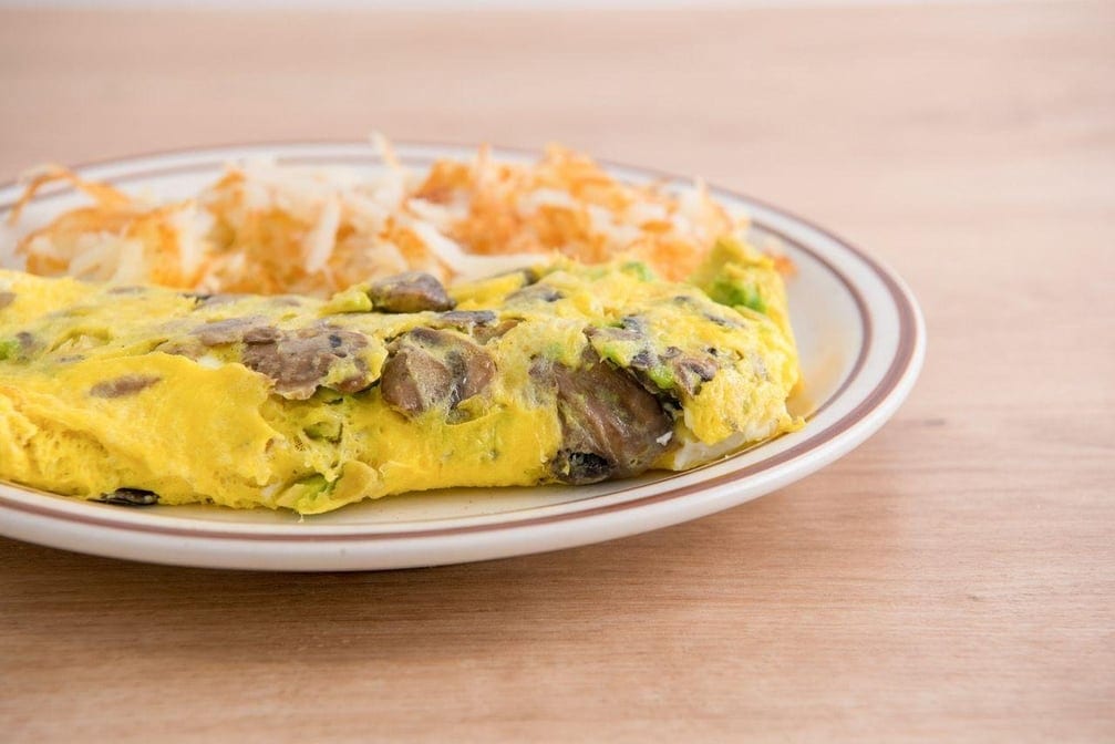 Green Chile, Mushroom and Jack.