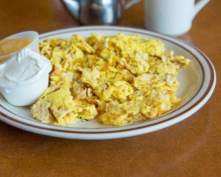 Matzo Brei a la Carte.