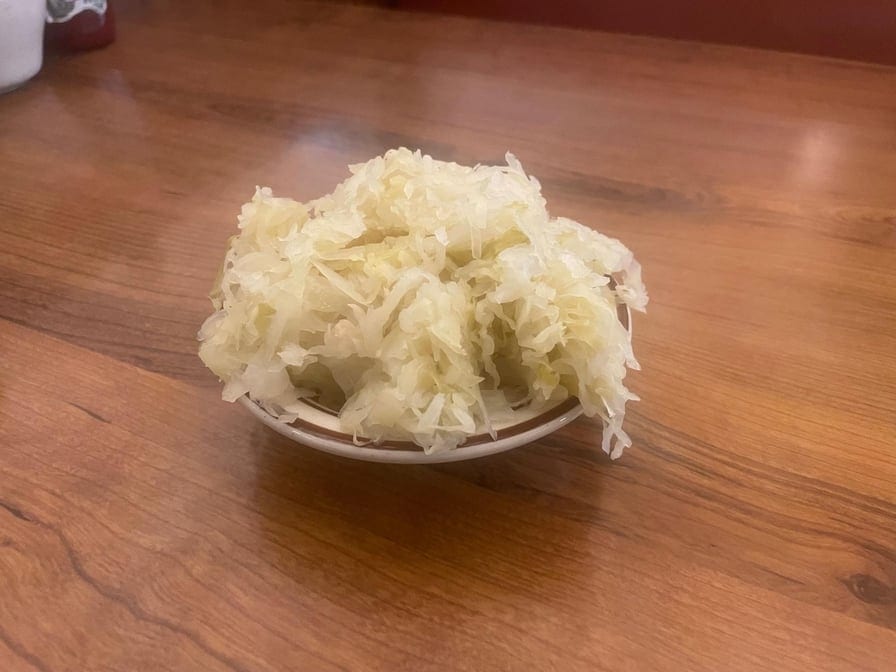 Sauerkraut.