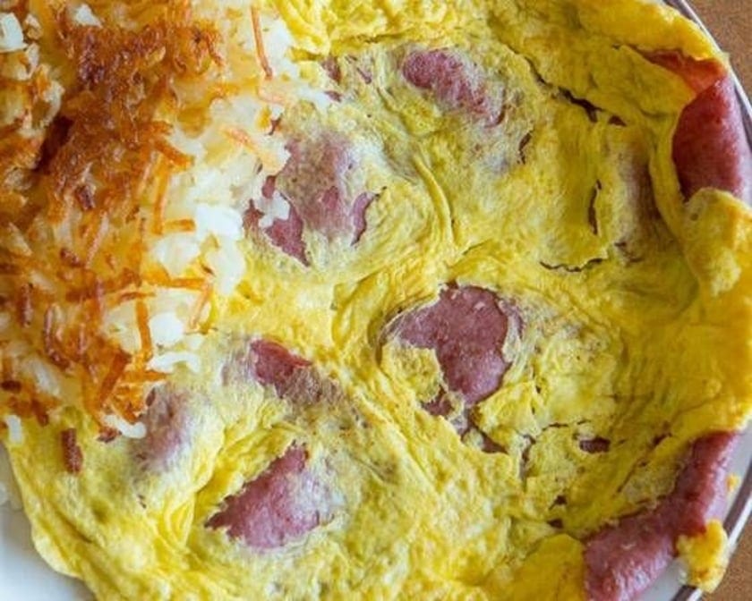 Salami & Eggs.