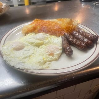 Turkey Sausage & Eggs