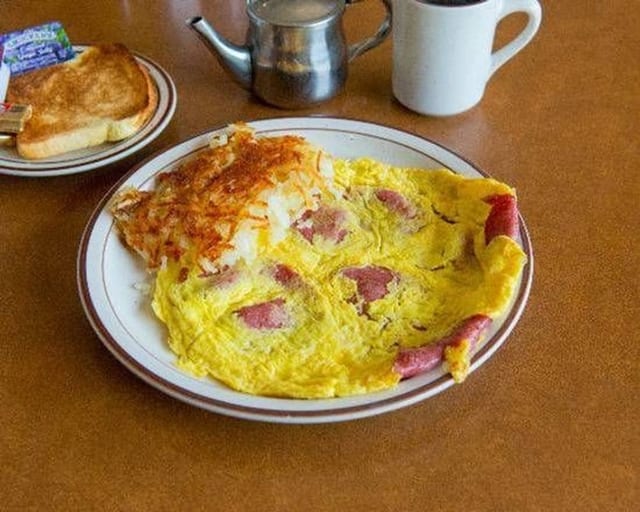 Salami and Eggs.