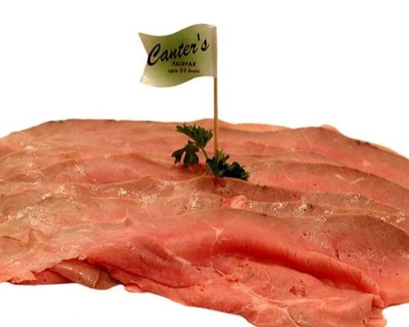 Sliced Roast Beef.