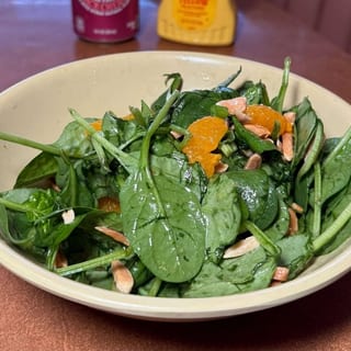 Small Orange Almond Salad