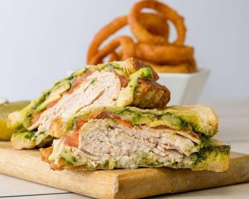 The Turkey Pesto.