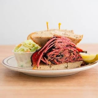 Hot Pastrami Sandwich
