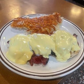 Pastrami Benedict