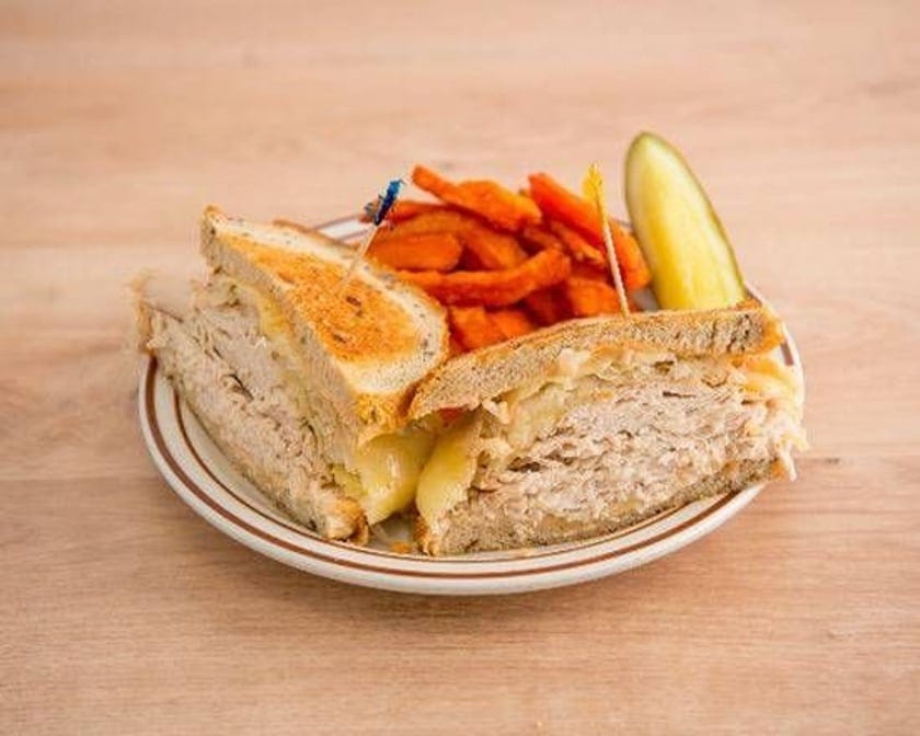 Turkey Reuben Sandwich.