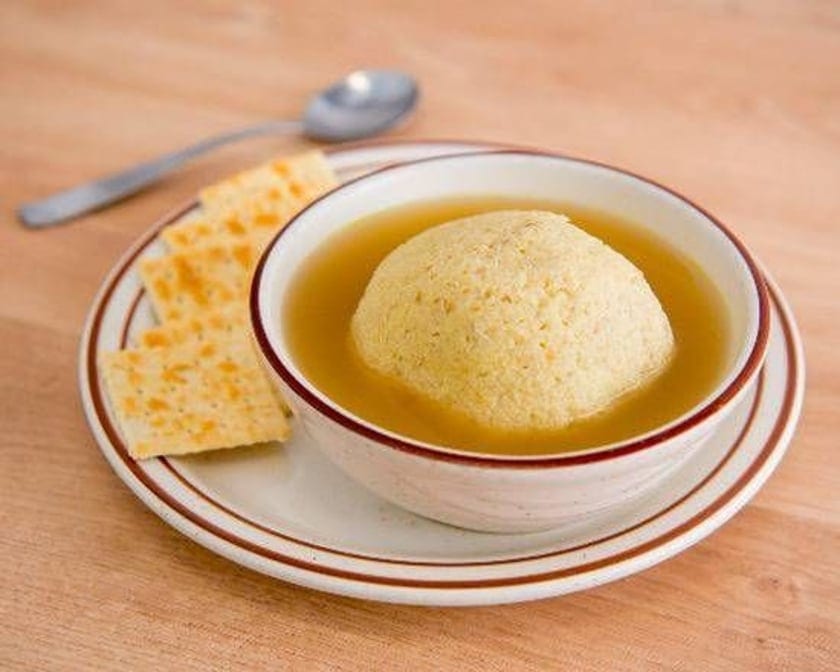 Matzoh Ball Soup.
