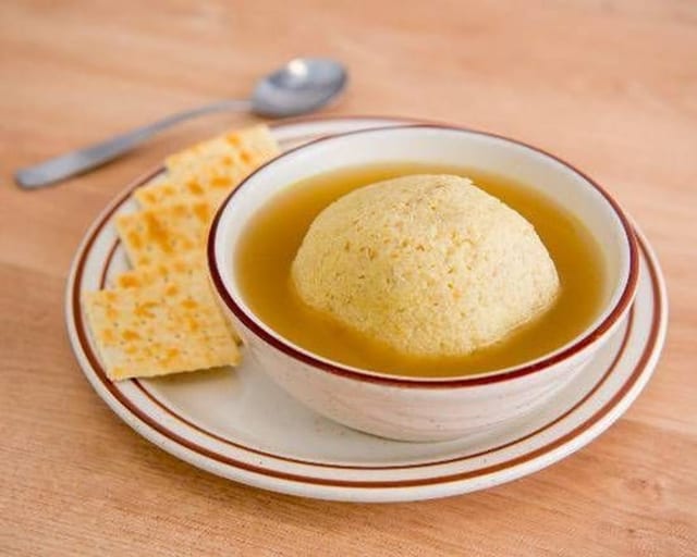 Matzoh Ball Soup.