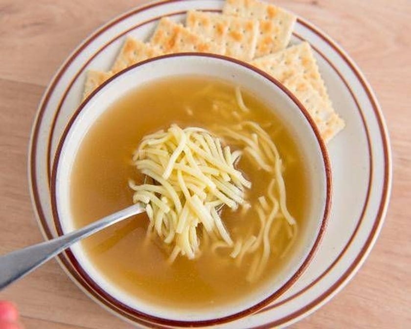 Chicken Broth Soup.