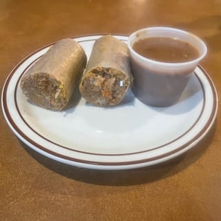 Stuffed Kishka with Gravy