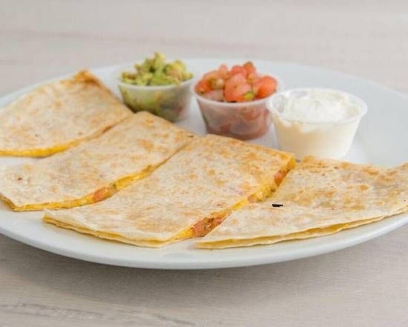 Cheese Quesadilla.