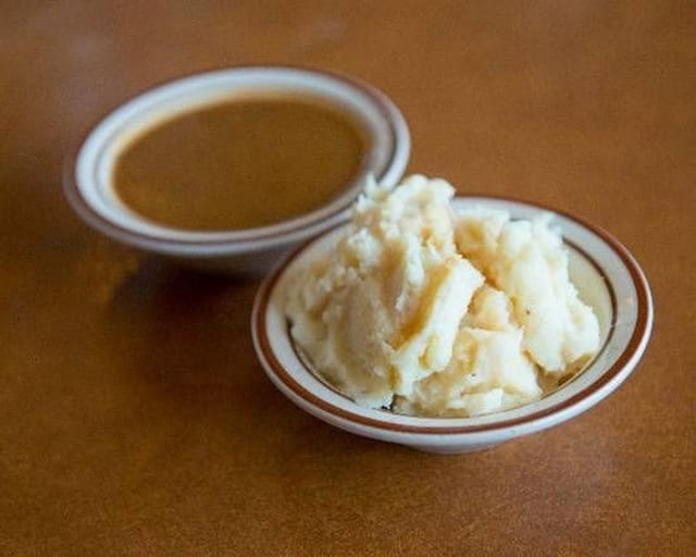 Mashed Potatoes and Gravy.