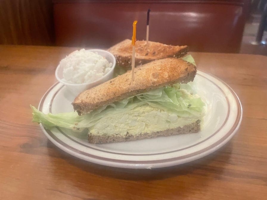 Egg Salad Sandwich.