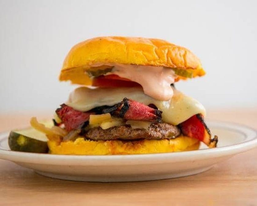 Pastrami Burger.