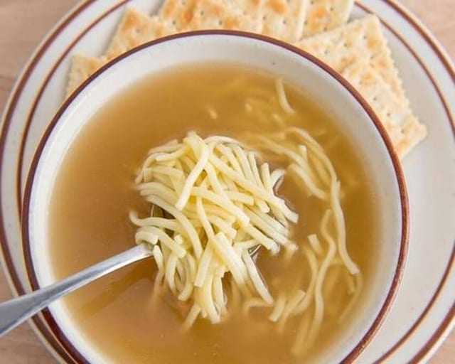 Chicken Broth Soup.