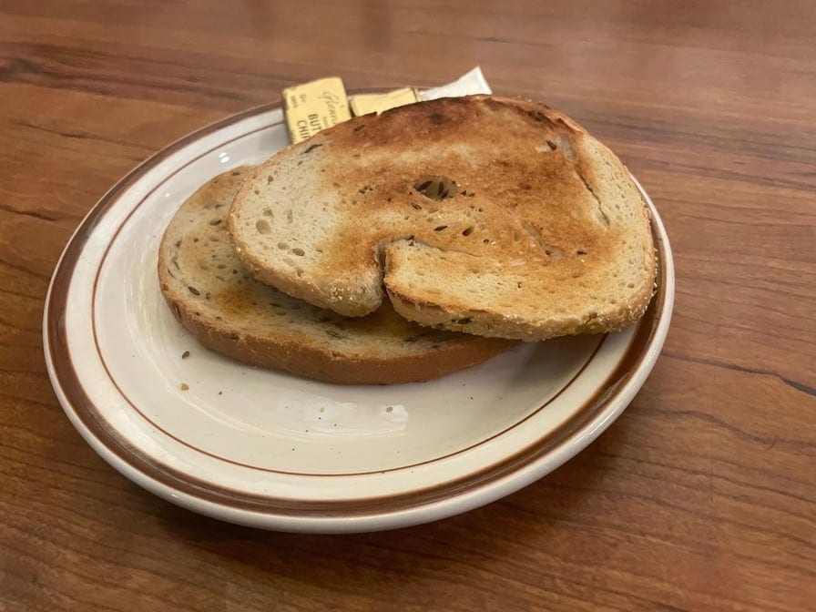 Hot Toast & Butter.