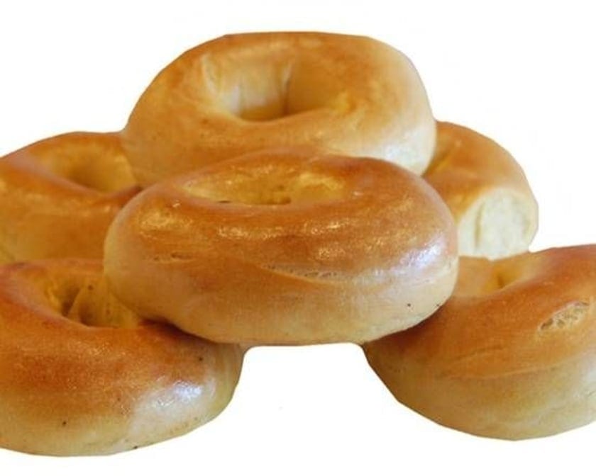 6 Pack Egg Bagels.