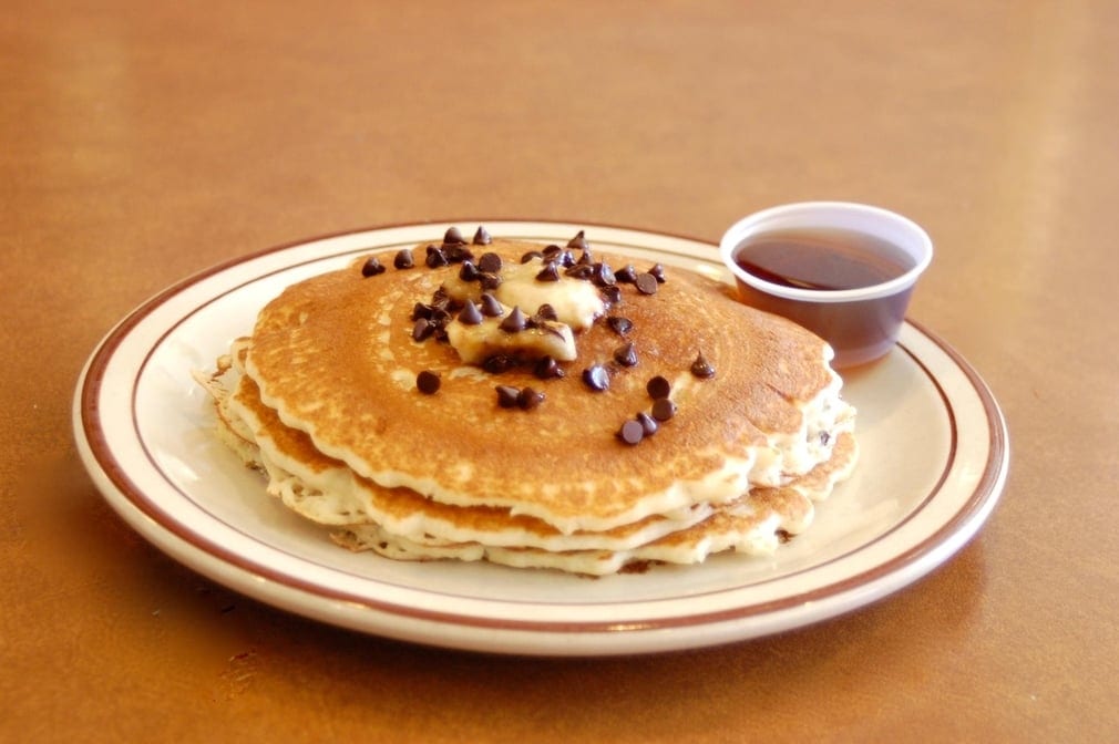 Chocolate Chip Pancakes.