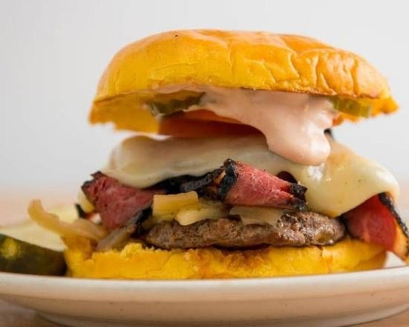 Pastrami Burger.