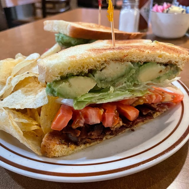 BLTA Sandwich.