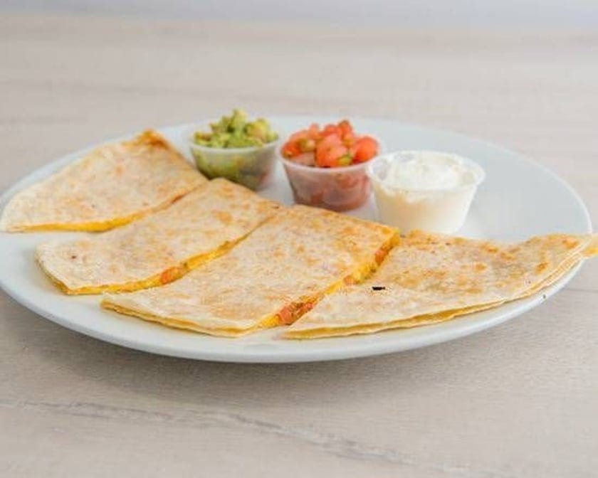 Cheese Quesadilla.