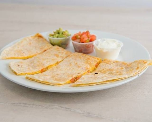 Cheese Quesadilla.