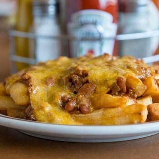 Hearty Chili & Bean Cheese Fries