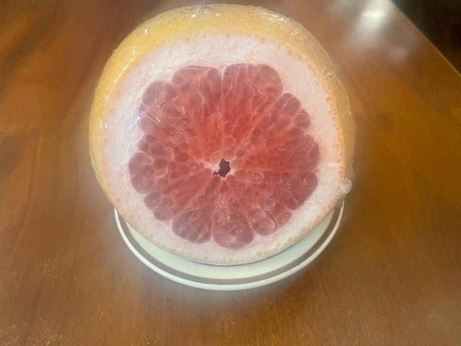 Half Grapefruit.
