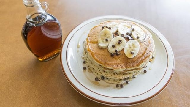 Chocolate Chip Pancakes.