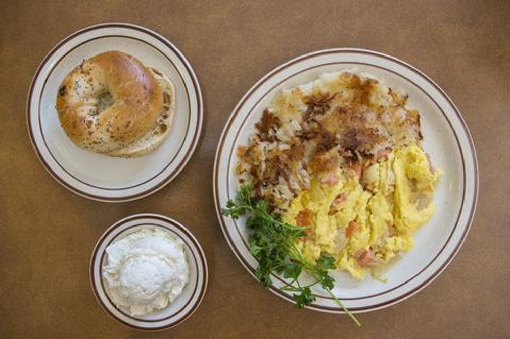 Lox & Scrambled Eggs.