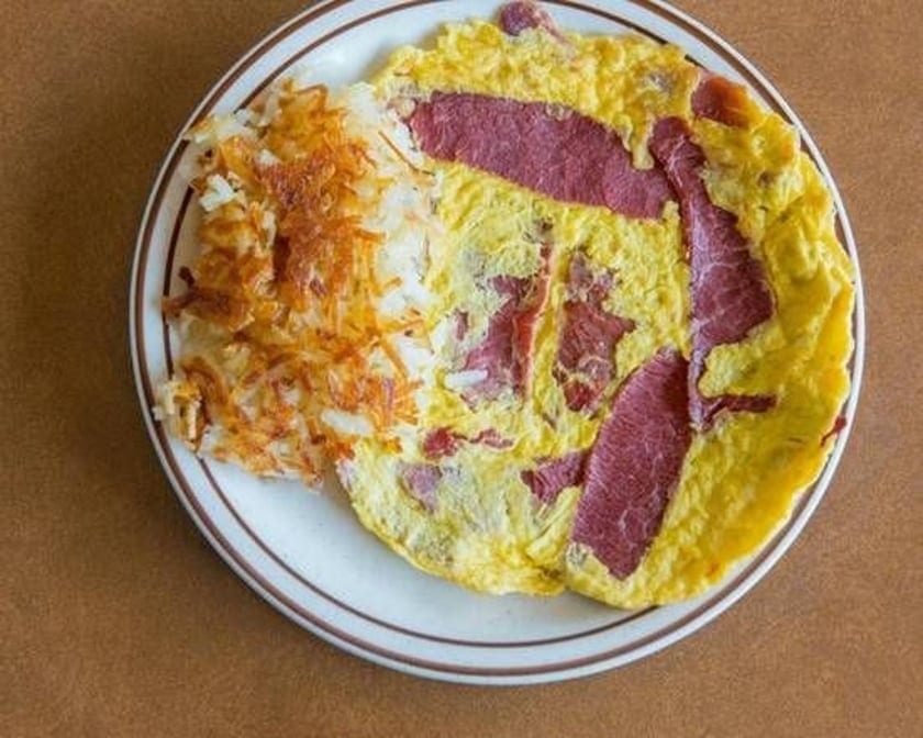 Corned Beef & Eggs.