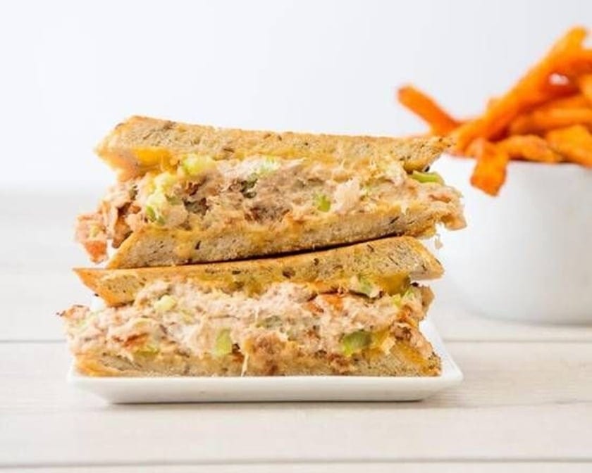 Tuna Melt Sandwich.