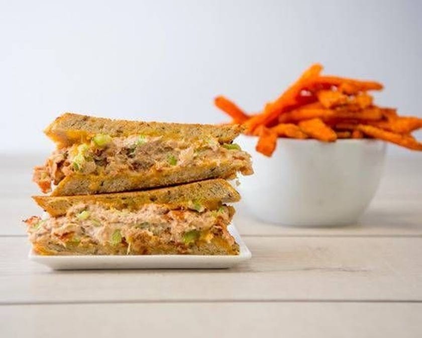Tuna Melt Sandwich.
