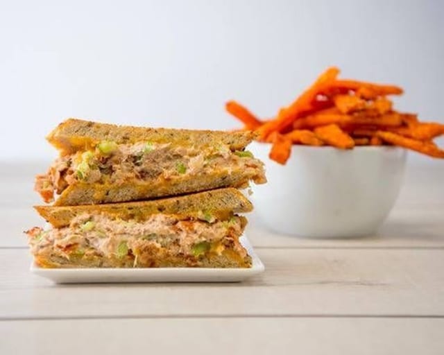 Tuna Melt Sandwich.